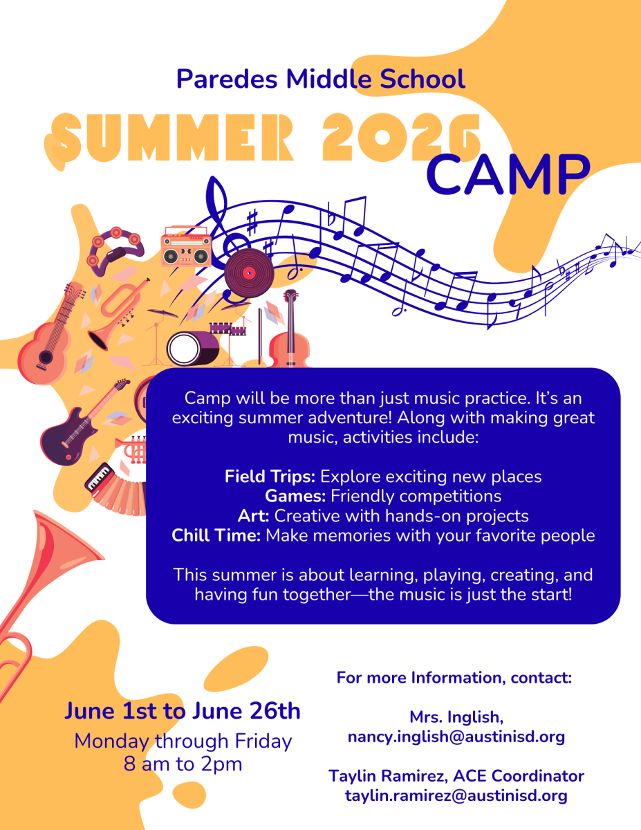 Paredes Middle School Summer Camp