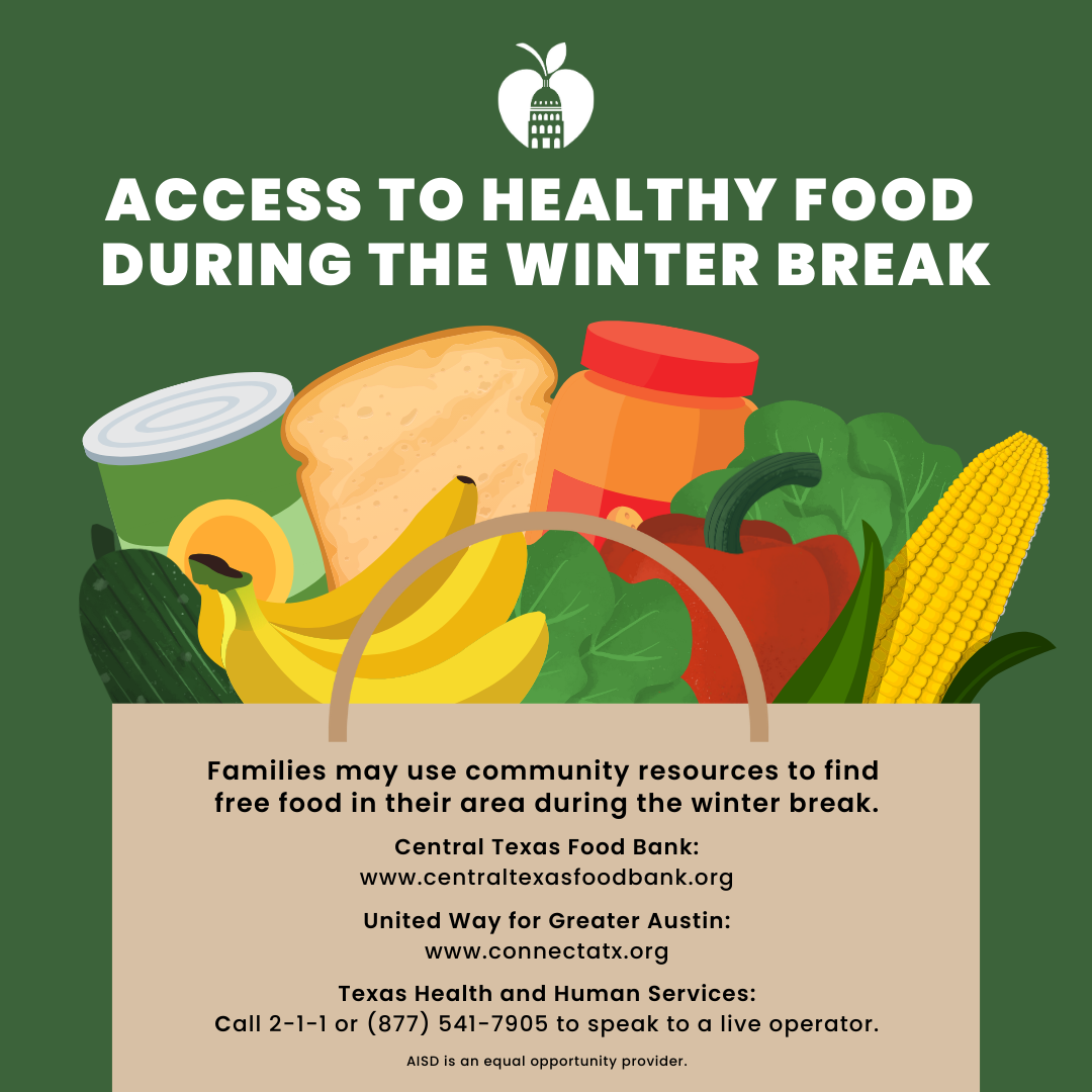 Access to healthy food during winter break