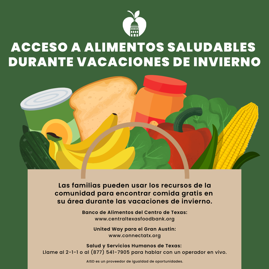 Acceso A Alimentos Saludables Durante Vacaciones De Invierno